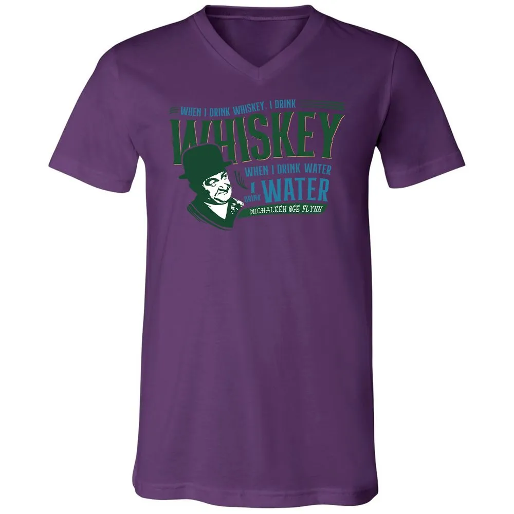 Unisex V-Neck T-Shirt - 3GAGTGXW - Team Purple - 2