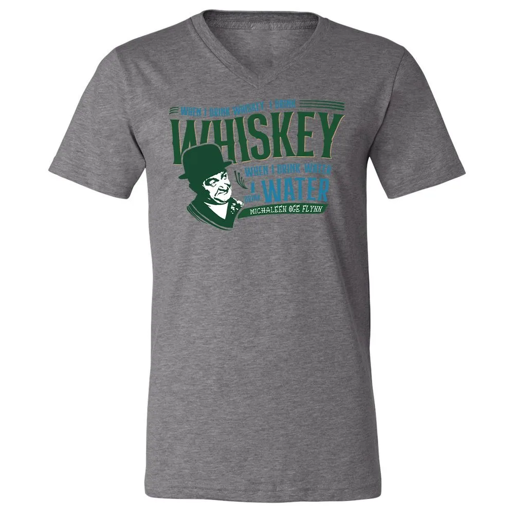 Unisex V-Neck T-Shirt - 3GAGTGXW - Deep Heather - 13
