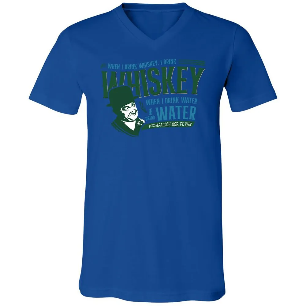 Unisex V-Neck T-Shirt - 3GAGTGXW - True Royal - 4