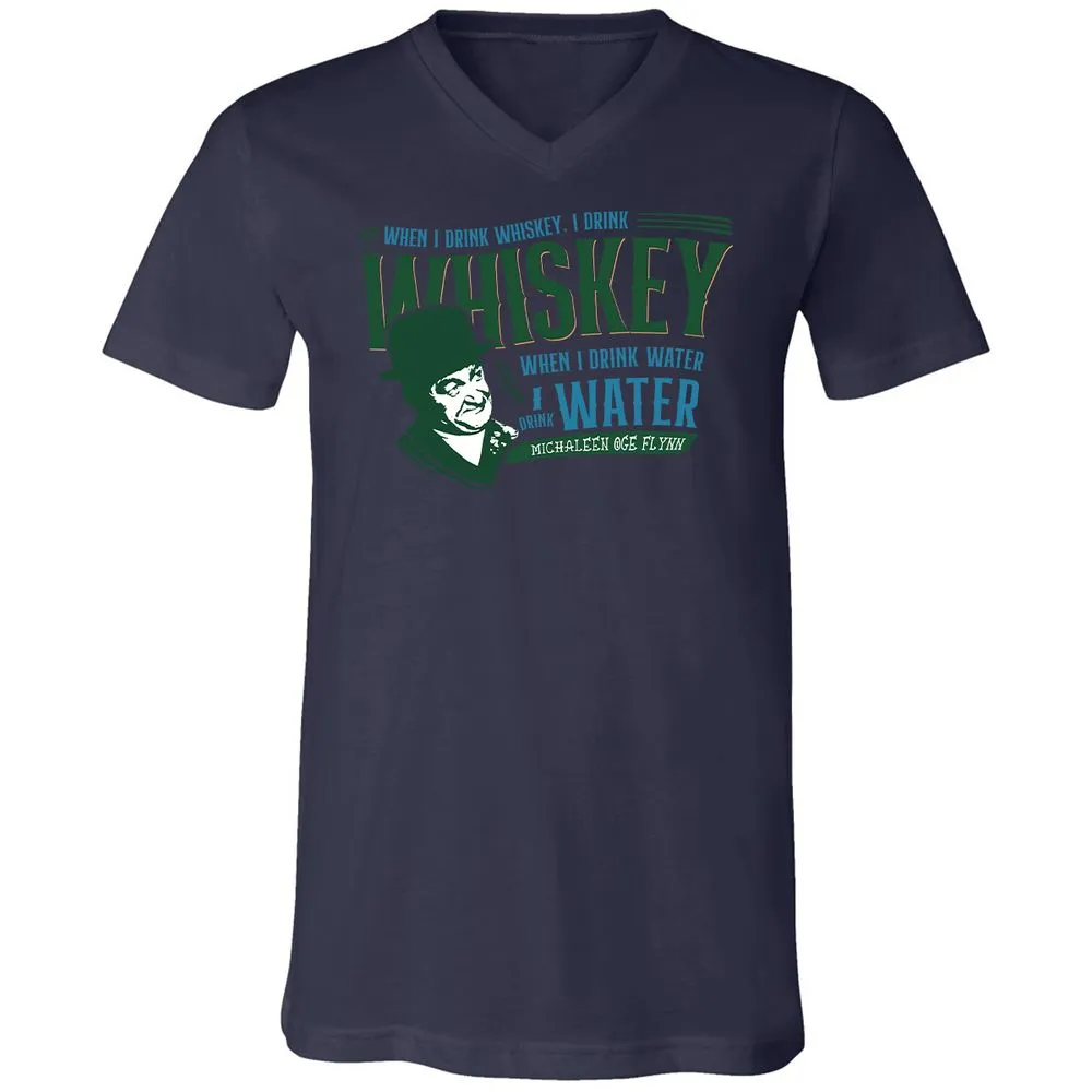 Unisex V-Neck T-Shirt - 3GAGTGXW - Navy - 9