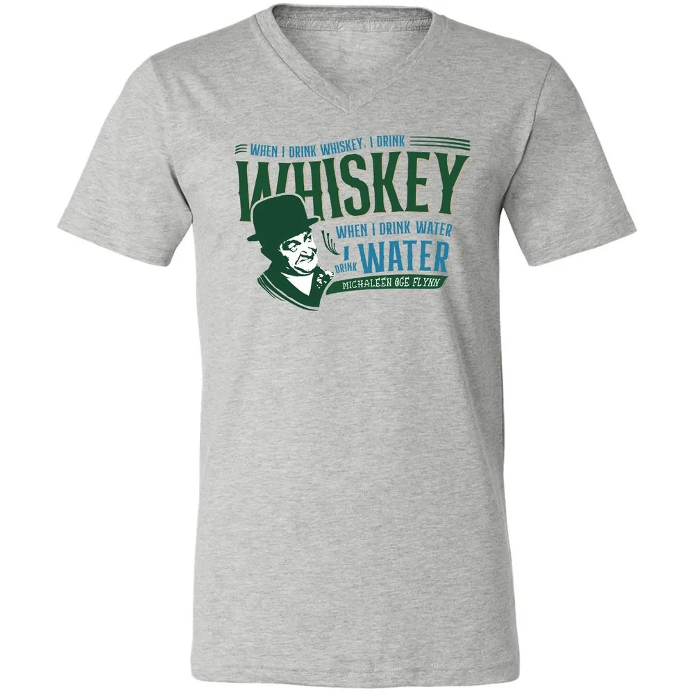 Unisex V-Neck T-Shirt - 3GAGTGXW - Athletic Heather - 7