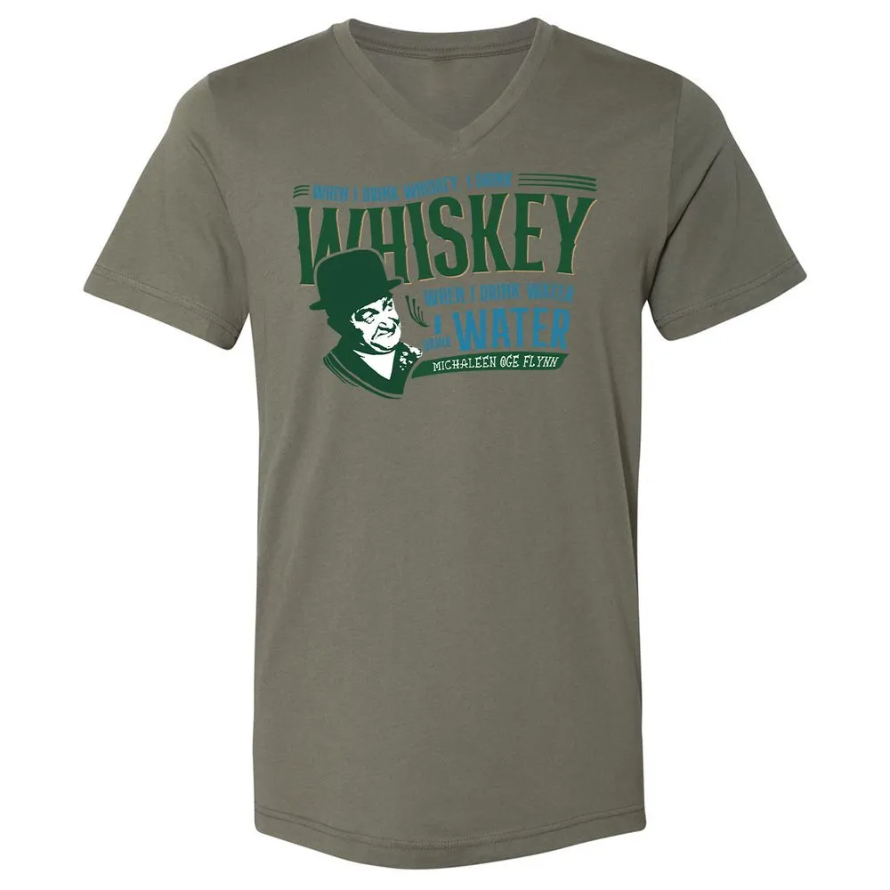 Unisex V-Neck T-Shirt - 3GAGTGXW - Military Green - 10