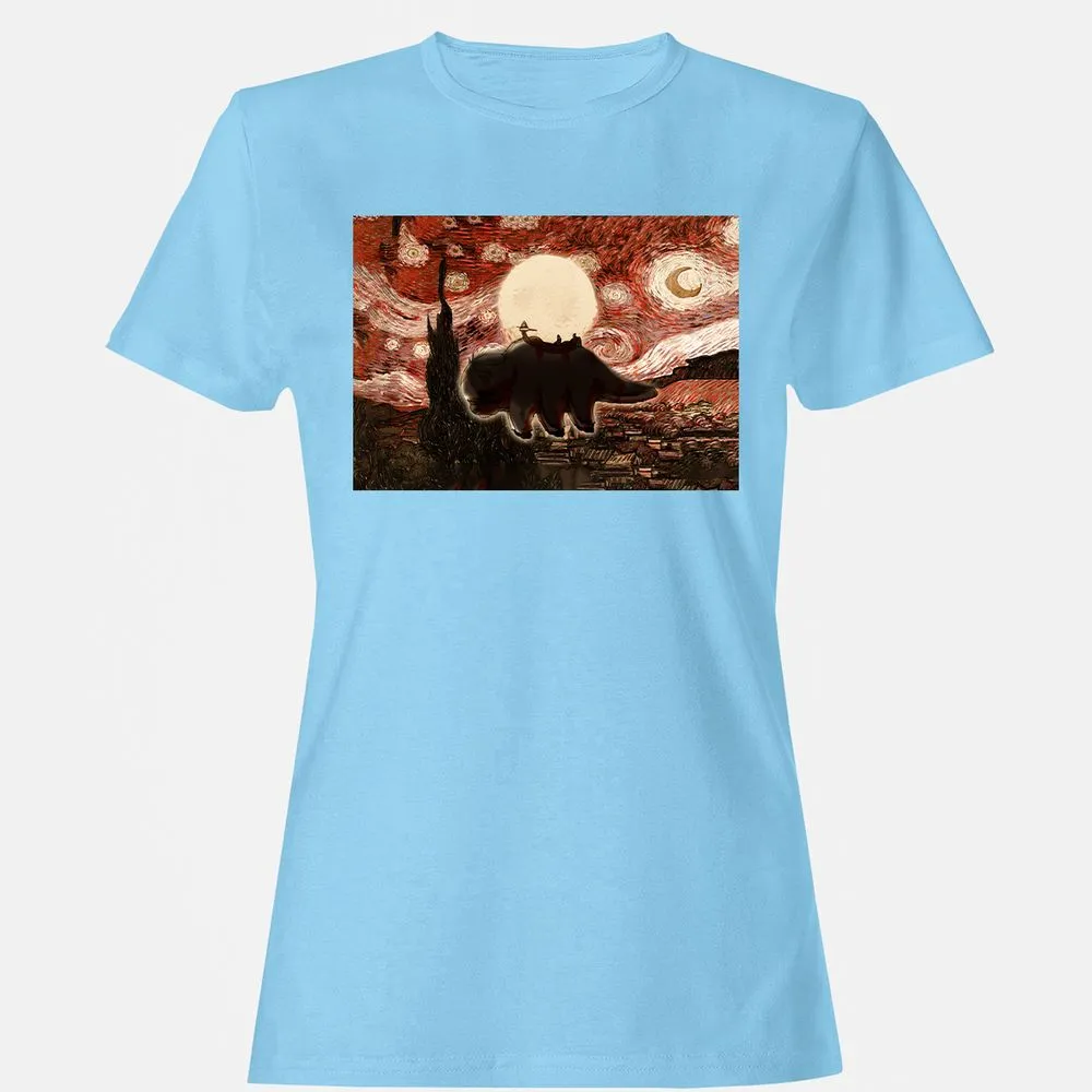 Women's T-Shirt - EN6CX93M - Light Blue - 8