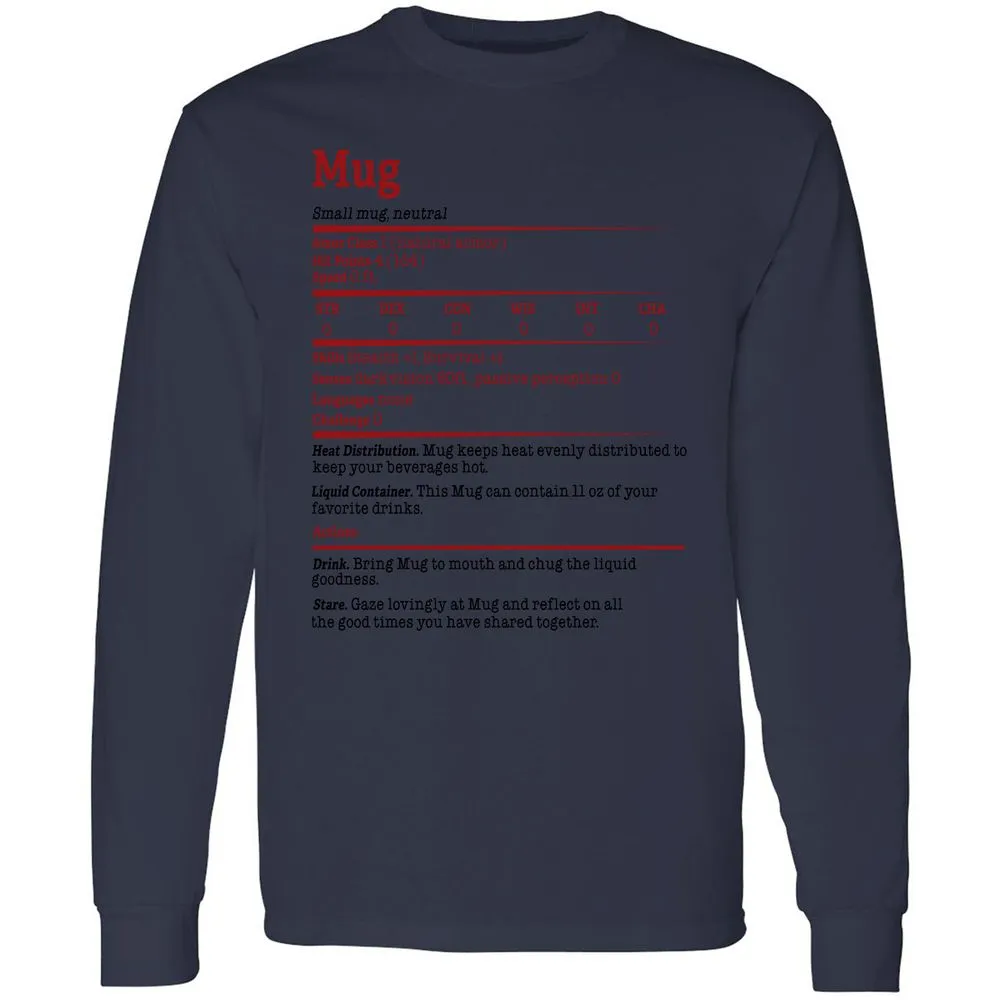 Long Sleeve T-Shirt - 72F8WKSM - Navy - 12