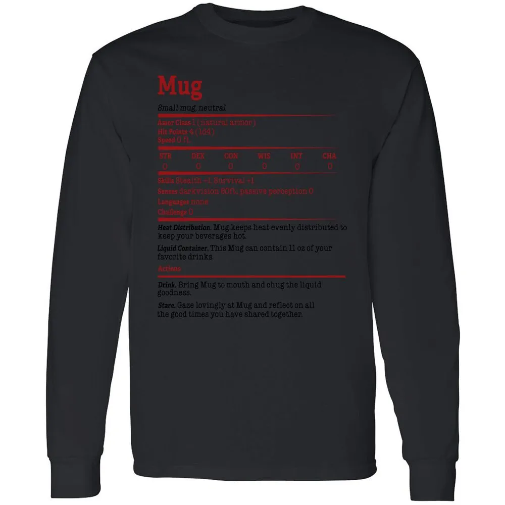Long Sleeve T-Shirt - 72F8WKSM - Black - 16