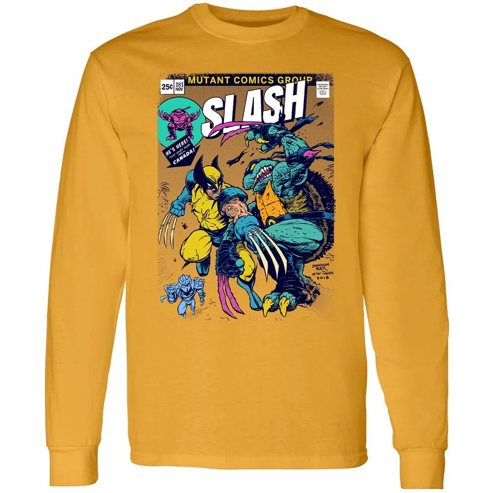 Long Sleeve T-Shirt - 43VRKSCS - Gold - 9