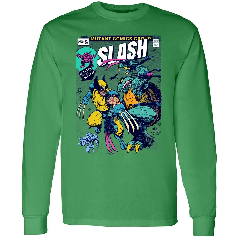 Long Sleeve T-Shirt - 43VRKSCS - Irish Green - 10