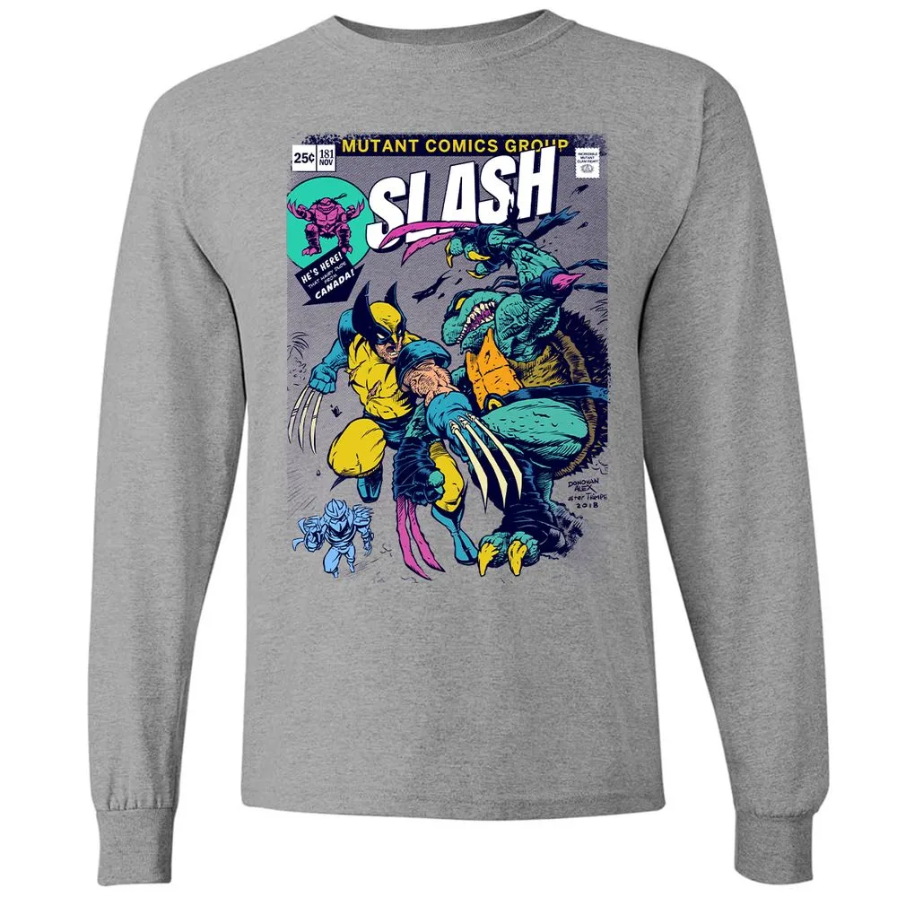 Long Sleeve T-Shirt - 43VRKSCS - Graphite Heather - 6