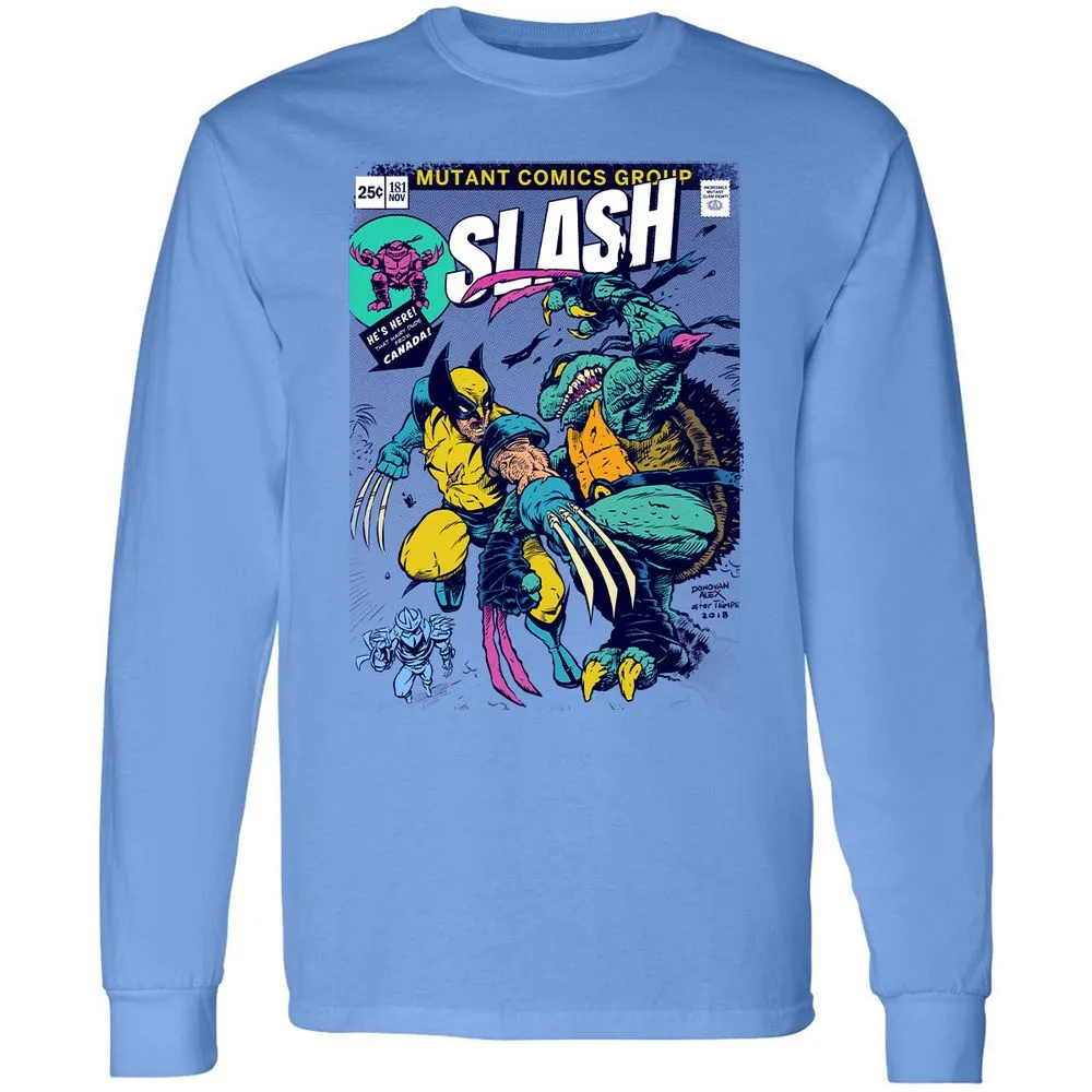 Long Sleeve T-Shirt - 43VRKSCS - Carolina Blue - 2