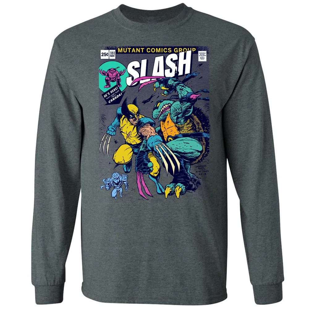 Long Sleeve T-Shirt - 43VRKSCS - Dark Heather - 15