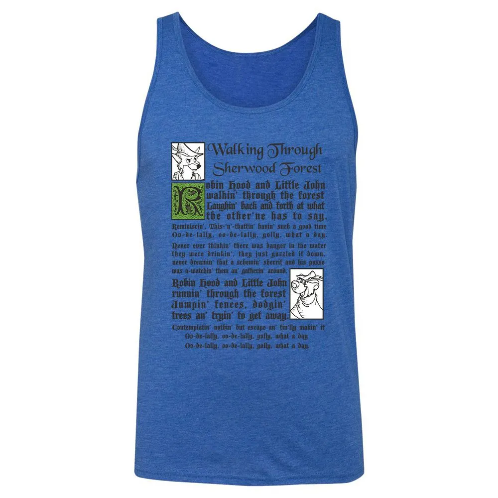 Unisex Jersey Tank - 41MW3R7J - True Royal Triblend - 12