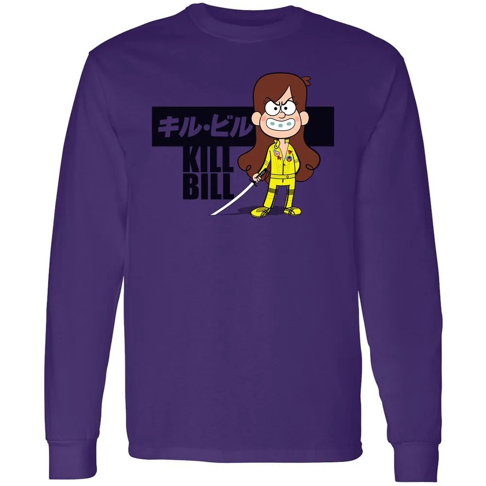 Long Sleeve T-Shirt - AZZCV97V - Purple - 13