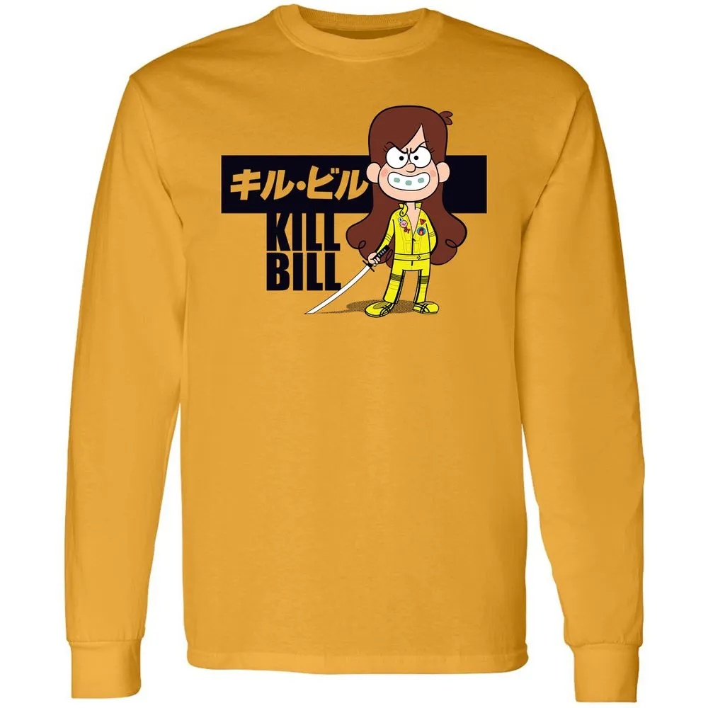 Long Sleeve T-Shirt - AZZCV97V - Gold - 9