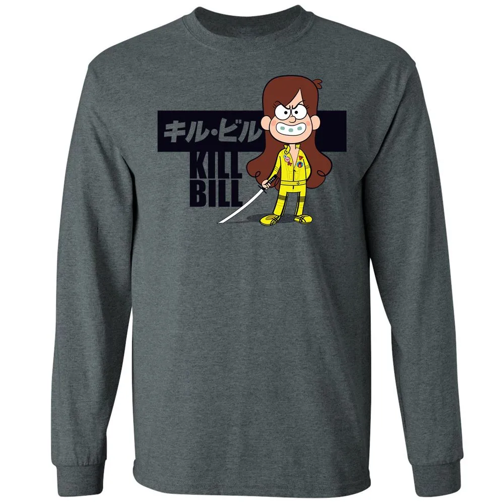 Long Sleeve T-Shirt - AZZCV97V - Dark Heather - 15