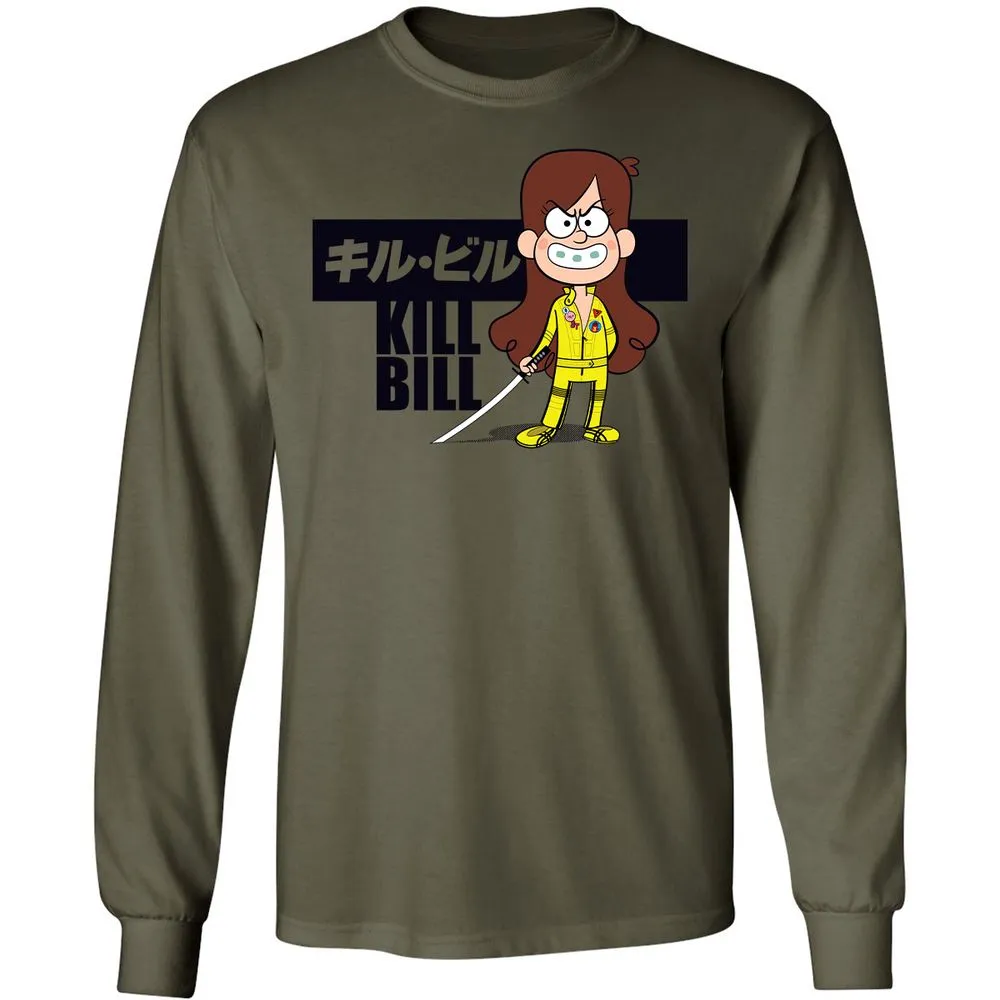 Long Sleeve T-Shirt - AZZCV97V - Military Green - 7