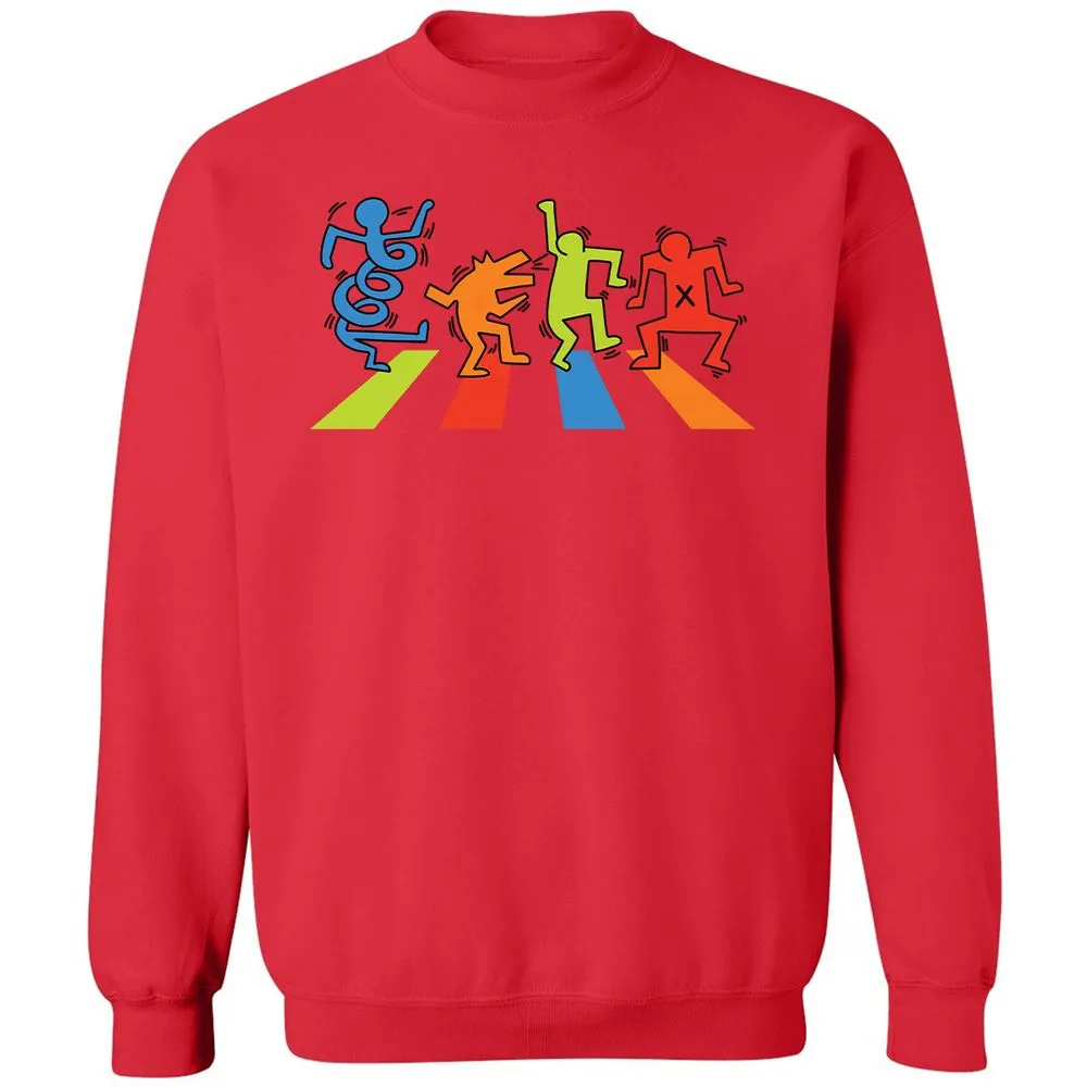 Classic Unisex Sweatshirt - H19TFXNB - Red - 5