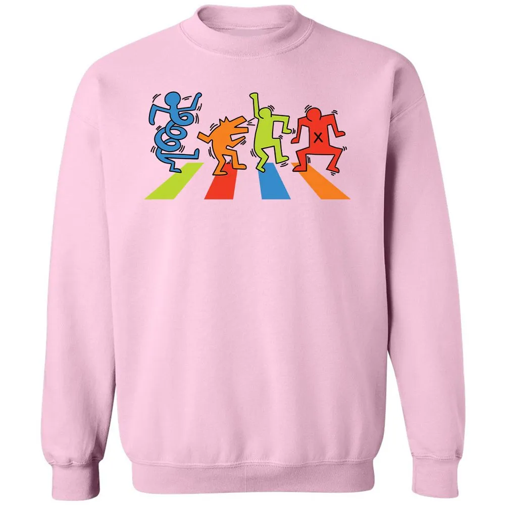 Classic Unisex Sweatshirt - H19TFXNB - Light Pink - 3