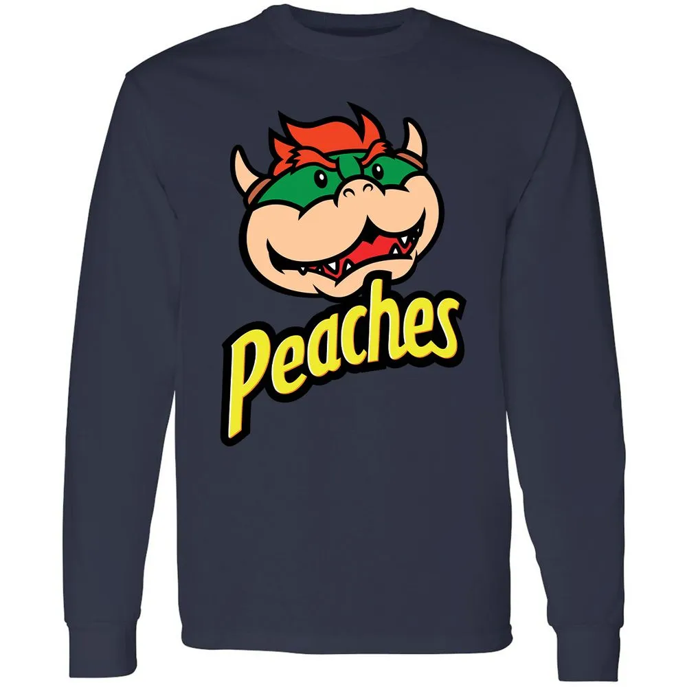 Long Sleeve T-Shirt - 8ZCTH6AK - Navy - 12