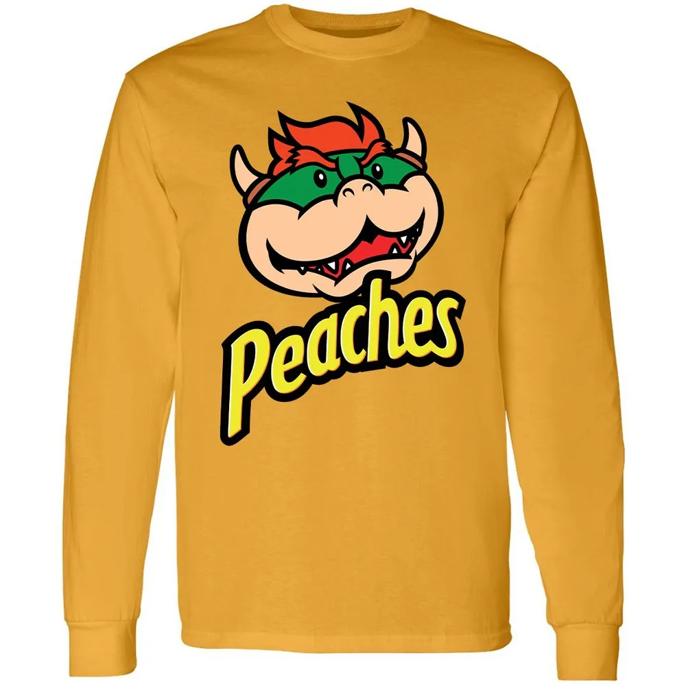Long Sleeve T-Shirt - 8ZCTH6AK - Gold - 9
