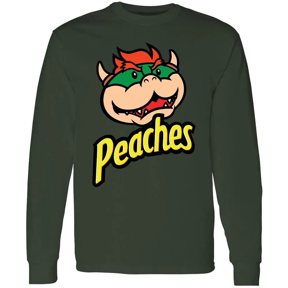 Long Sleeve T-Shirt - 8ZCTH6AK - Forest Green - 8