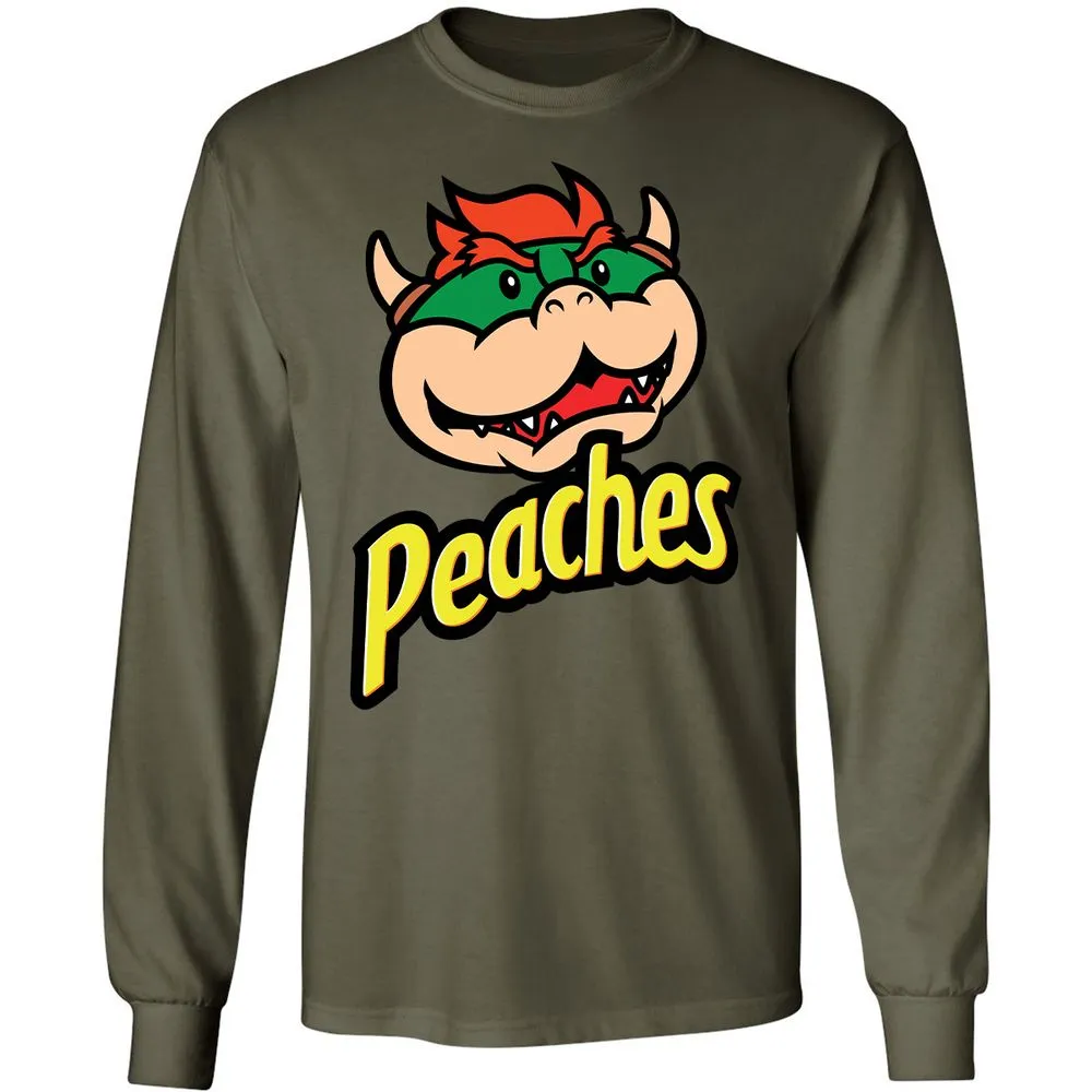 Long Sleeve T-Shirt - 8ZCTH6AK - Military Green - 7