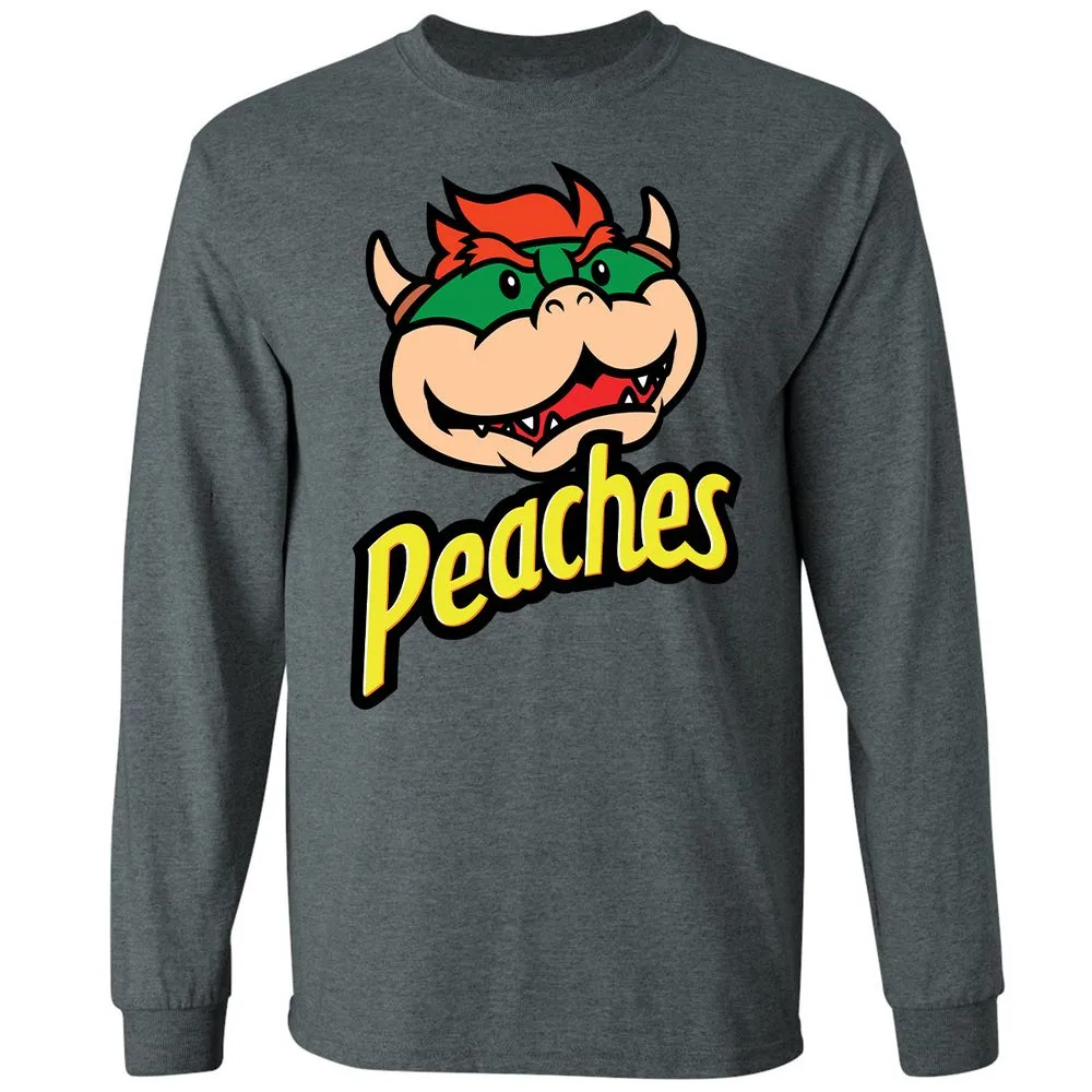 Long Sleeve T-Shirt - 8ZCTH6AK - Dark Heather - 15