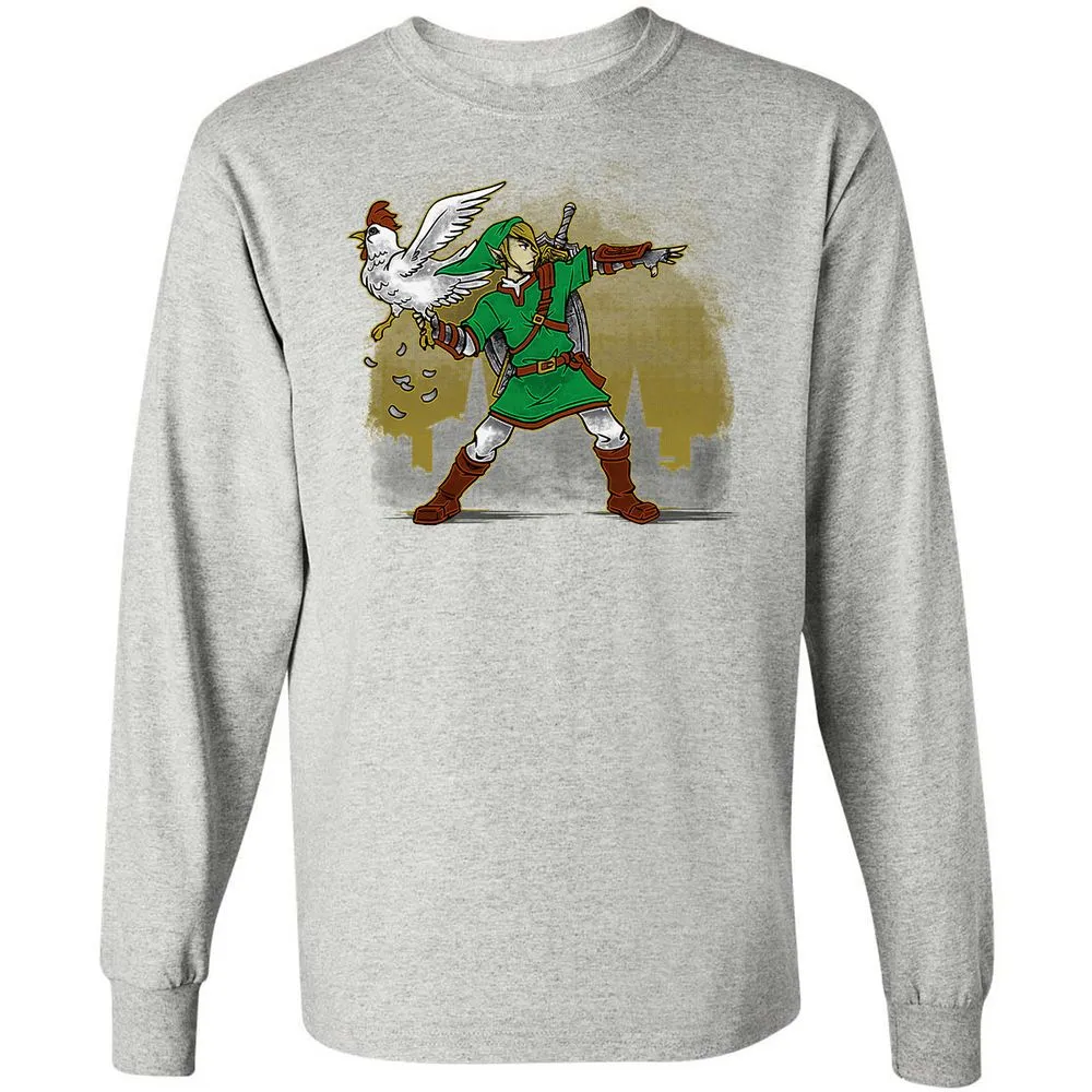Long Sleeve T-Shirt - E6NVD2U5 - Ash - 5