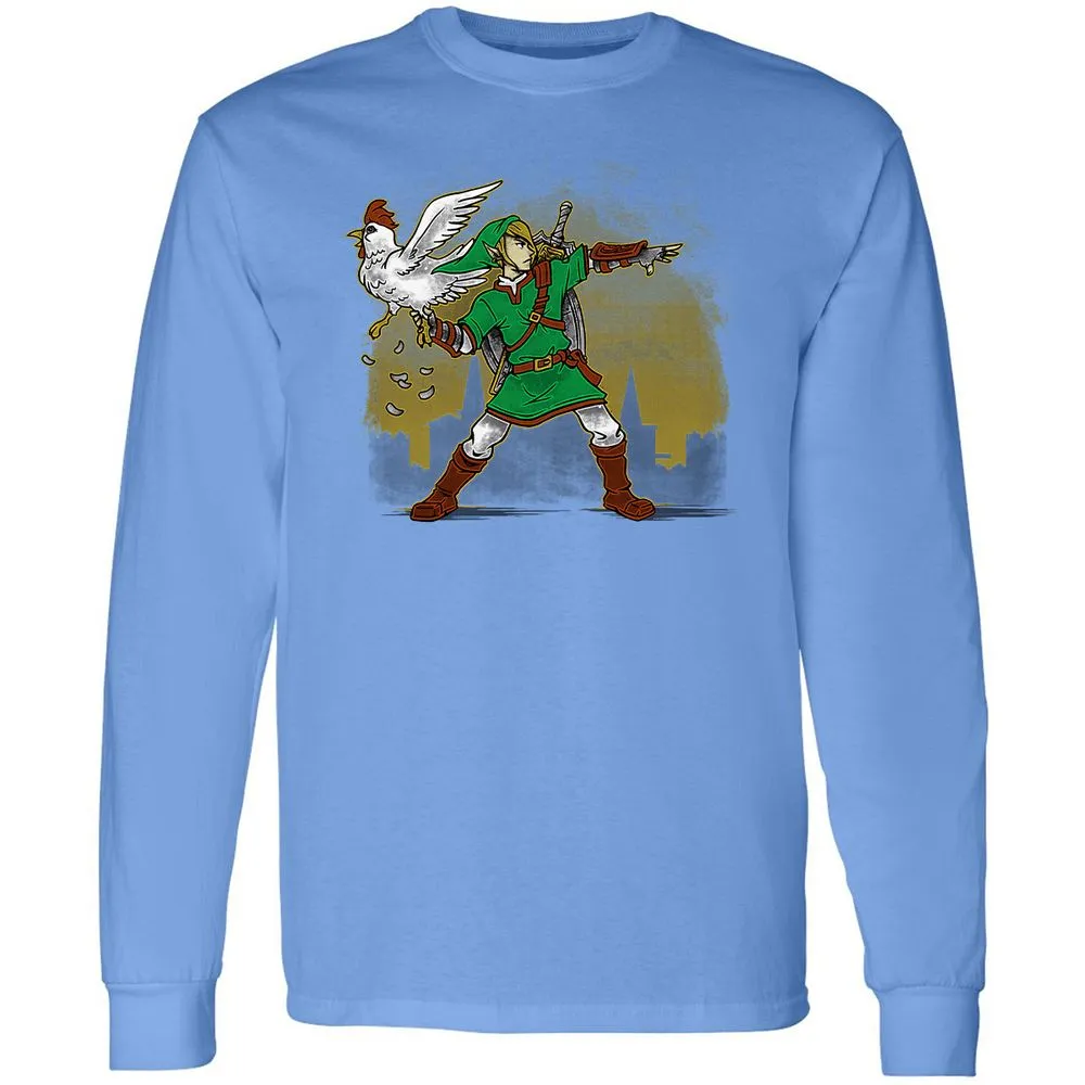 Long Sleeve T-Shirt - E6NVD2U5 - Carolina Blue - 2