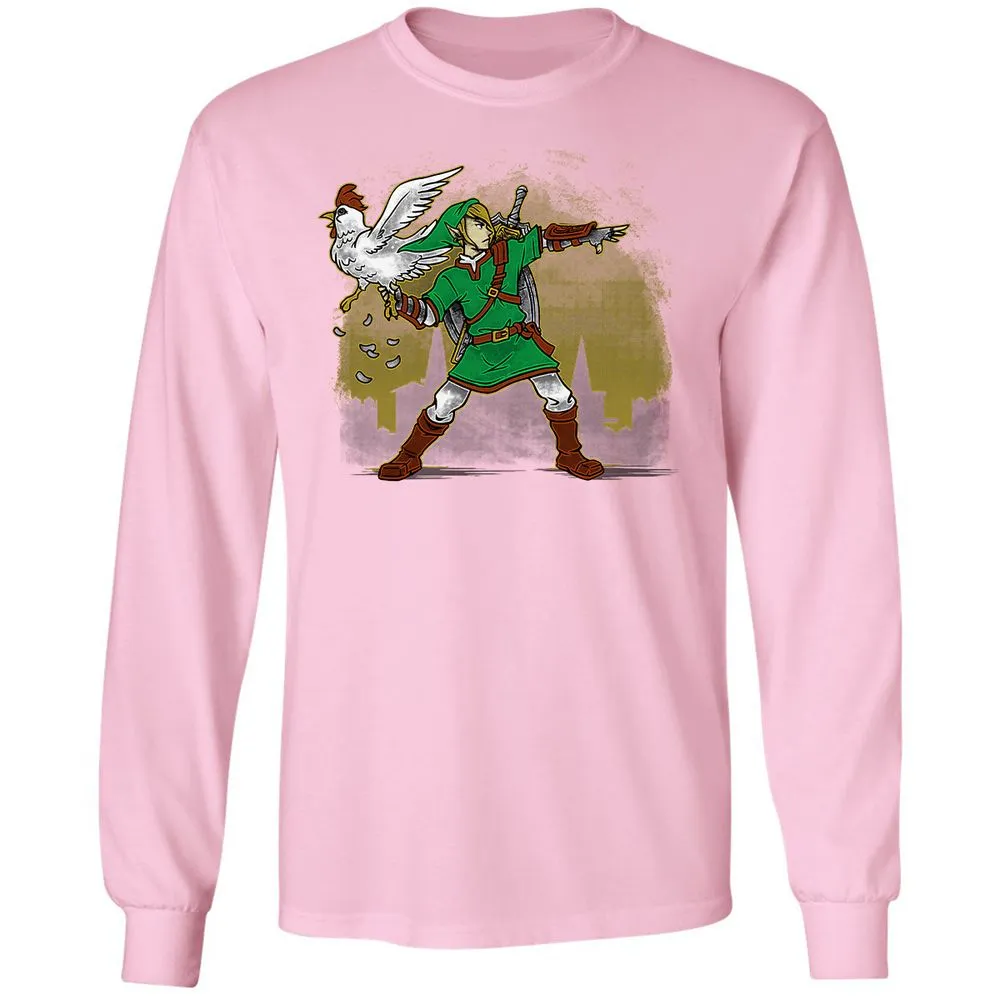 Long Sleeve T-Shirt - E6NVD2U5 - Light Pink - 3