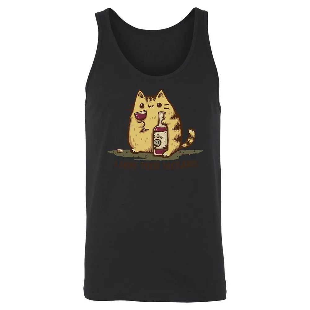 Unisex Jersey Tank - HQC9PR4E - Black - 14