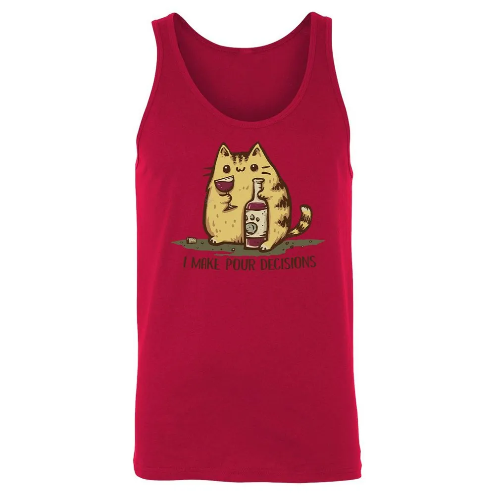 Unisex Jersey Tank - HQC9PR4E - Red - 11