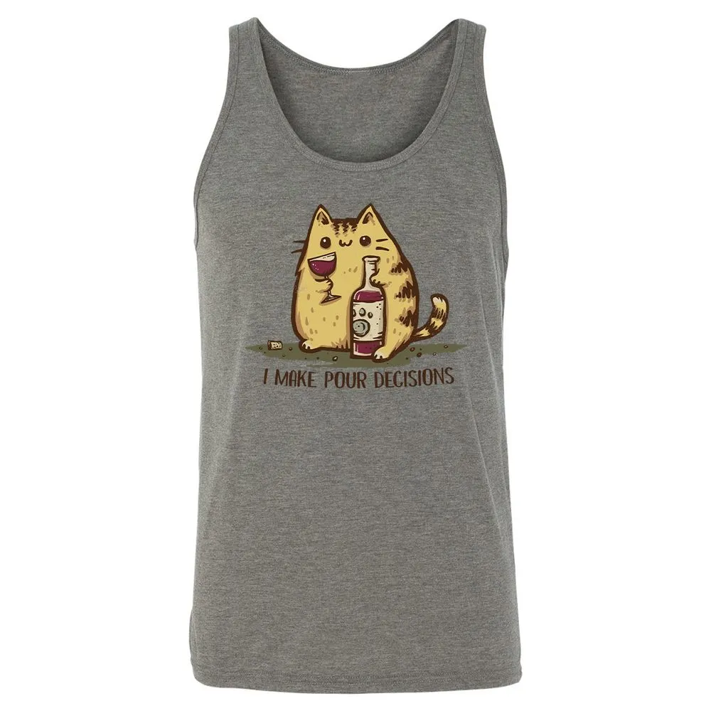 Unisex Jersey Tank - HQC9PR4E - Grey Triblend - 2