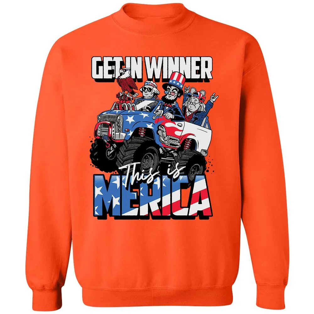 Classic Unisex Sweatshirt - UAR5VRM9 - Orange - 10