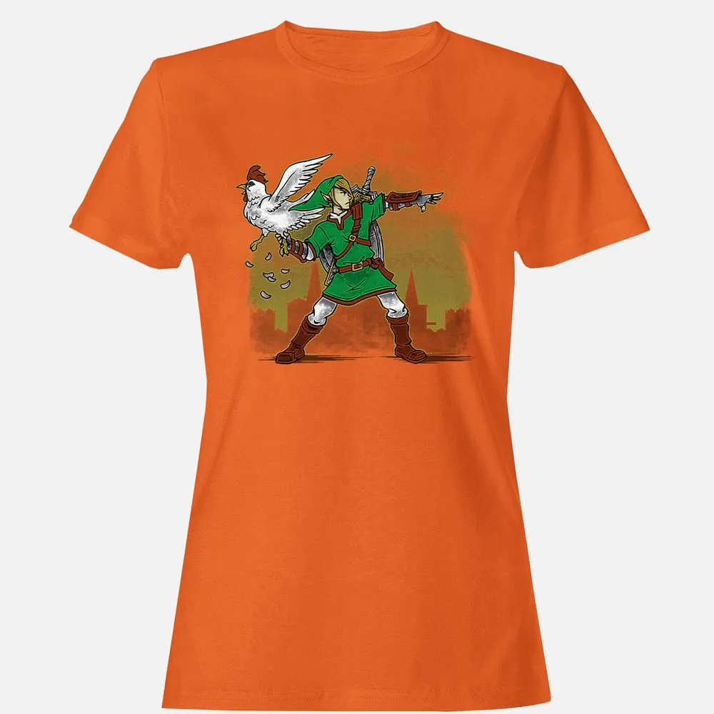 Women's T-Shirt - Q82JNNYQ - Orange - 11