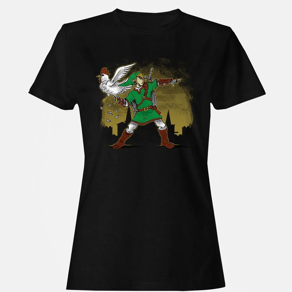 Women's T-Shirt - Q82JNNYQ - Black - 16