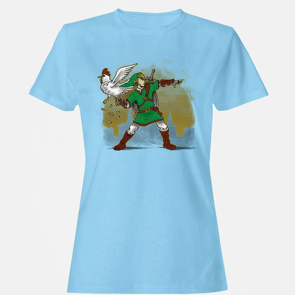 Women's T-Shirt - Q82JNNYQ - Light Blue - 8