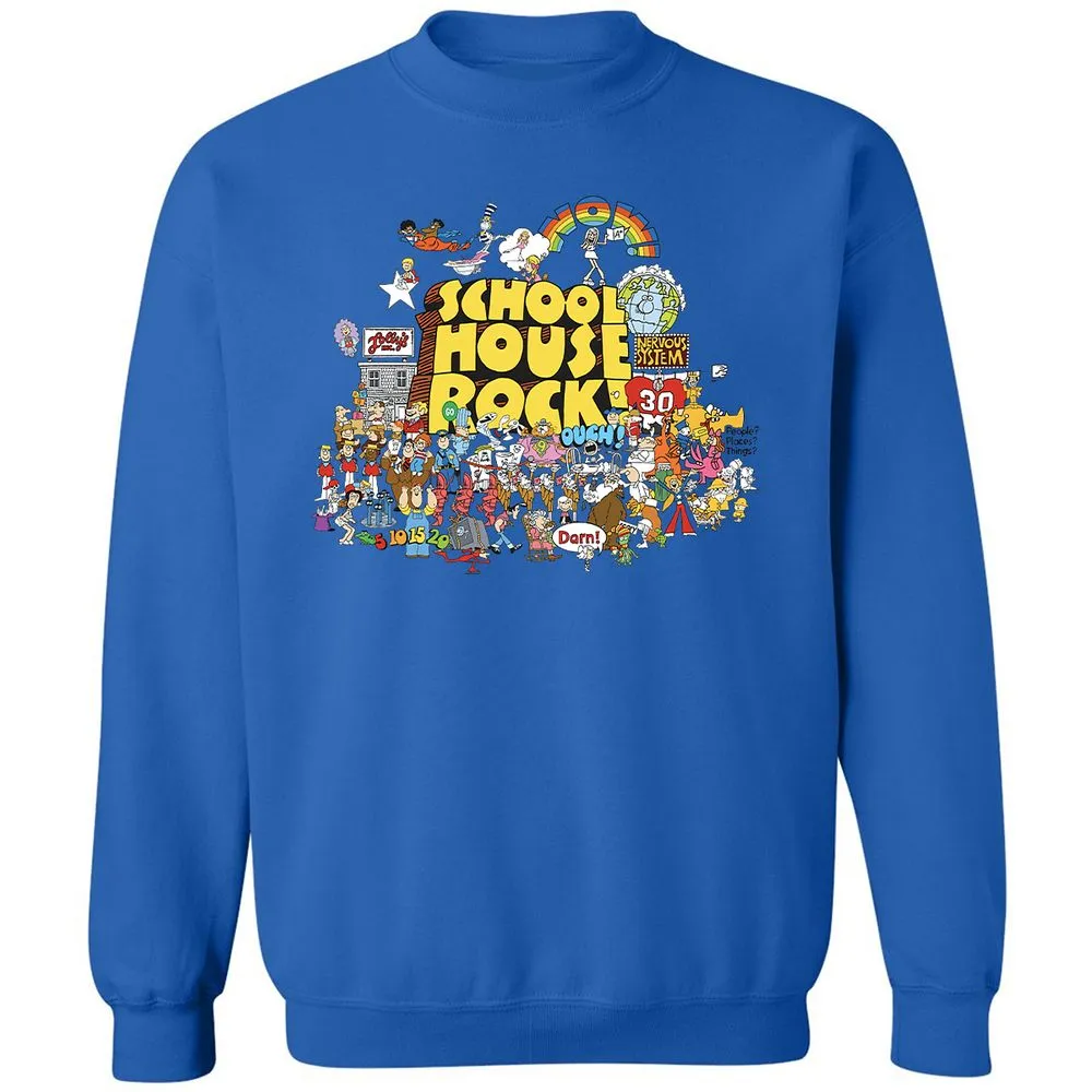 Classic Unisex Sweatshirt - 4NJYTRSP - Royal - 9