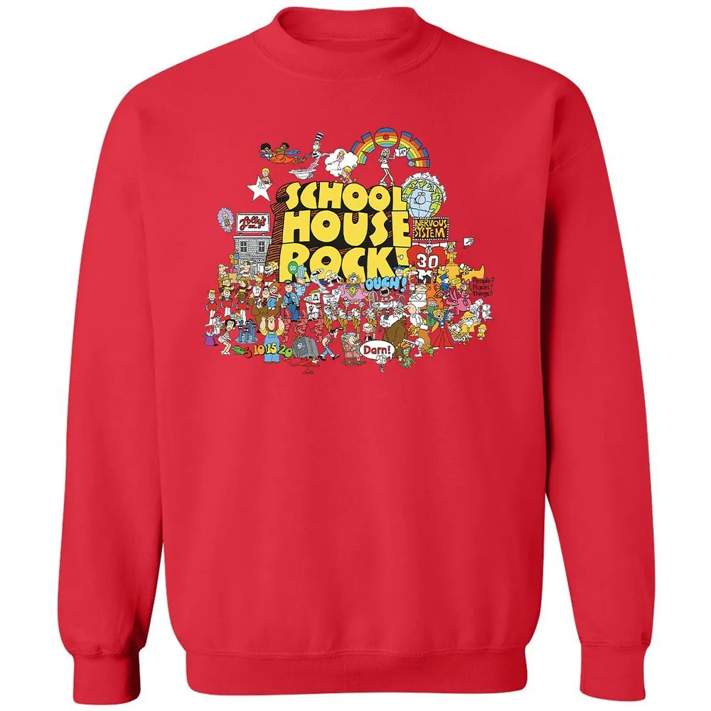 Classic Unisex Sweatshirt - 4NJYTRSP - Red - 5