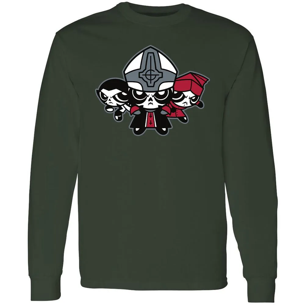 Long Sleeve T-Shirt - BZVBRCH2 - Forest Green - 8