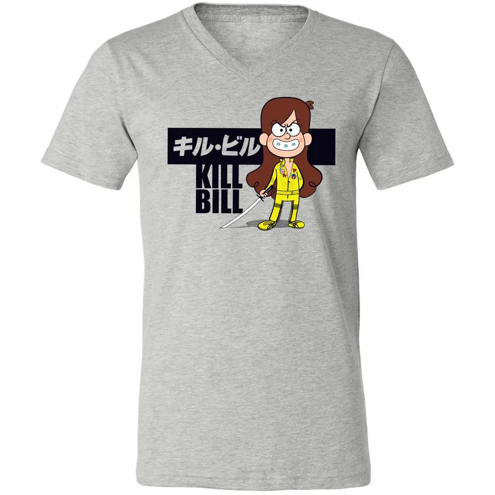 Unisex V-Neck T-Shirt - ZT8ZPWPS - Athletic Heather - 7