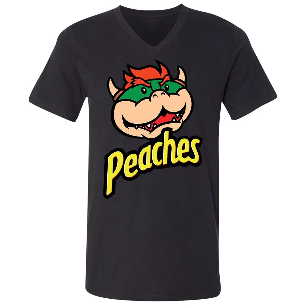 Unisex V-Neck T-Shirt - NE9RVFNF - Black - 16