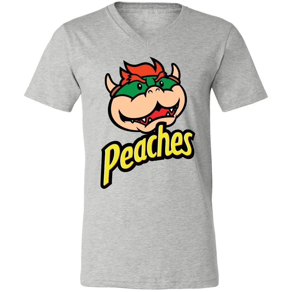 Unisex V-Neck T-Shirt - NE9RVFNF - Athletic Heather - 7