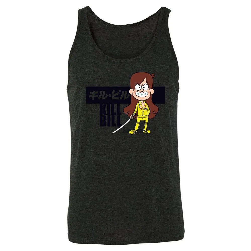 Unisex Jersey Tank - ABMJ72TJ - Charcoal Black Triblend - 5
