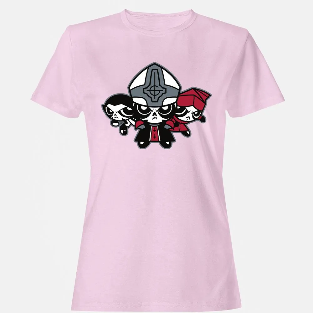 Women's T-Shirt - T6NSTYFJ - Light Pink - 9