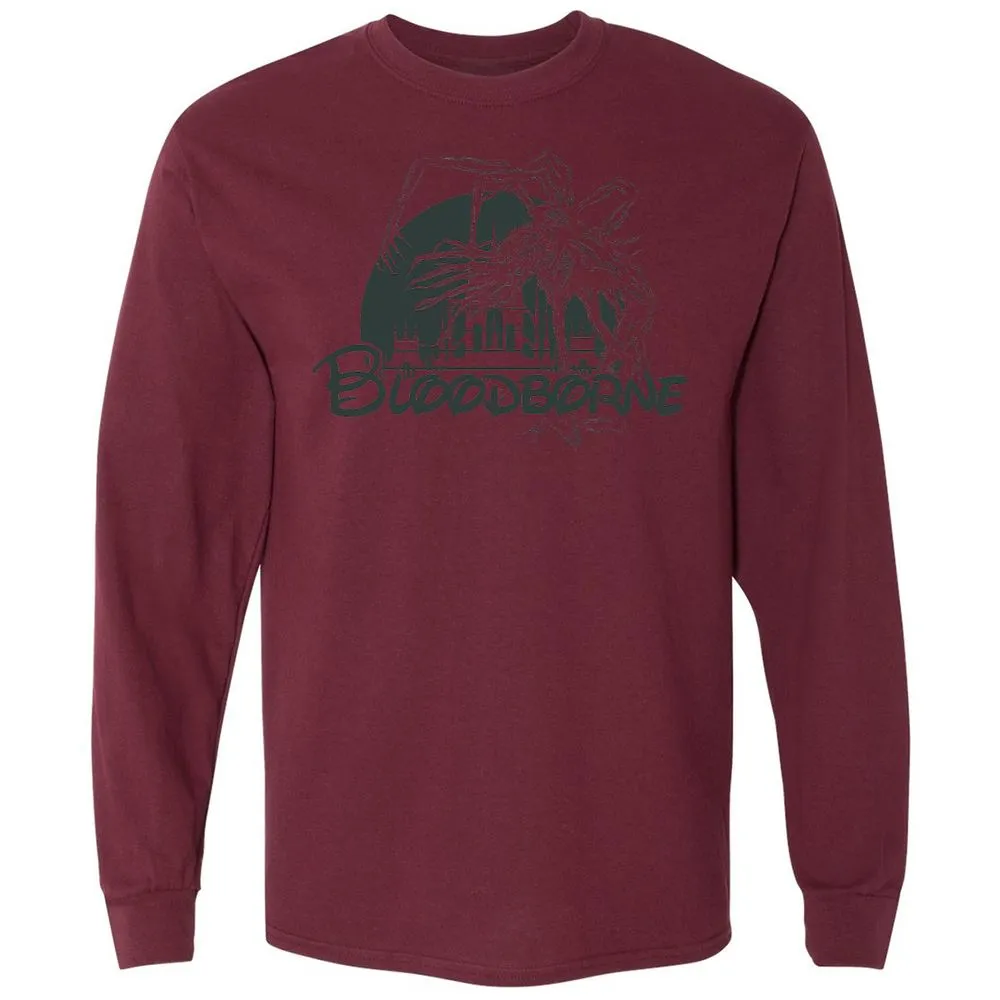 Long Sleeve T-Shirt - A2VAA1WB - Maroon - 11