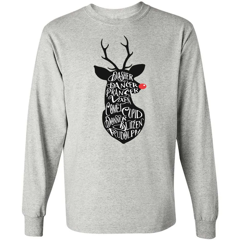 Long Sleeve T-Shirt - 48WQH1PK - Ash - 5