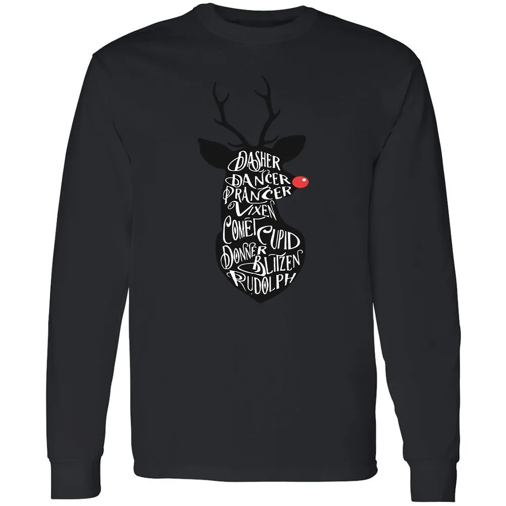 Long Sleeve T-Shirt - 48WQH1PK - Black - 16