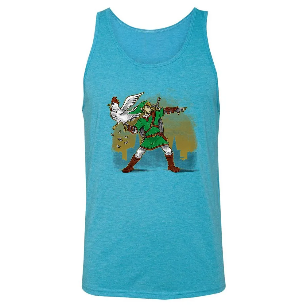 Unisex Jersey Tank - 8SM7JMMJ - Aqua Triblend - 3