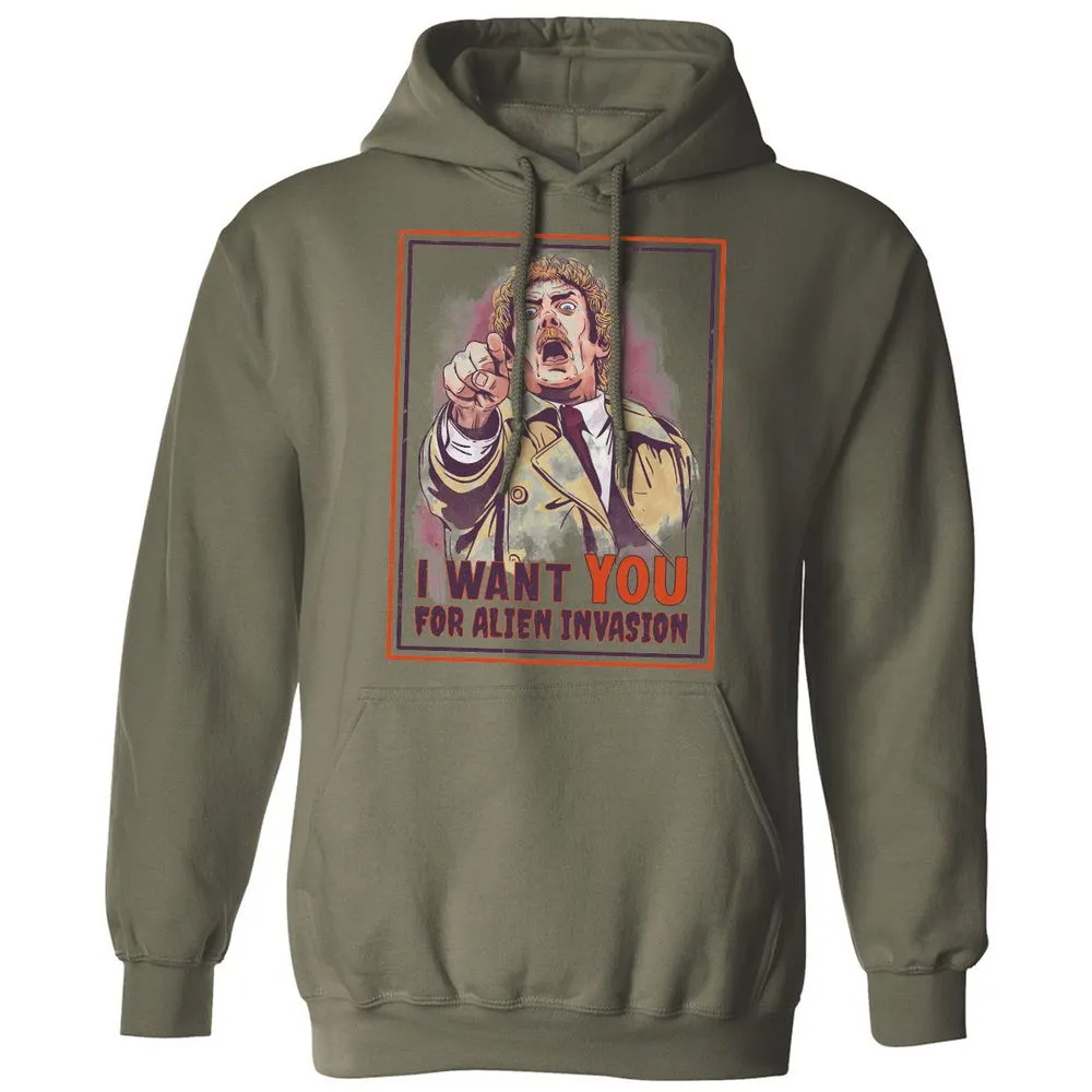Classic Unisex Hoodie - 8YDDGV5H - Military Green - 4
