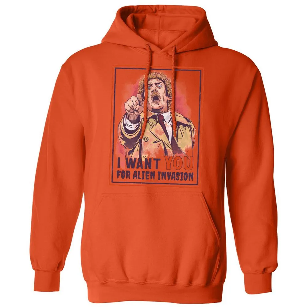 Classic Unisex Hoodie - 8YDDGV5H - Orange - 10